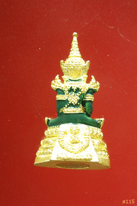 รูปหล่อพระแก้วมรกต สำนักพระราชวังจัดสร้าง พร้อมกล่องเดิม