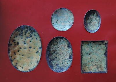 ล็อคเก็ตในหลวง วัดไผ่ล้อม ปี2514 ครบชุด 5 พิมพ์ พร้อมกล่องเดิม (ลป.ทิม ปลุกเสก )