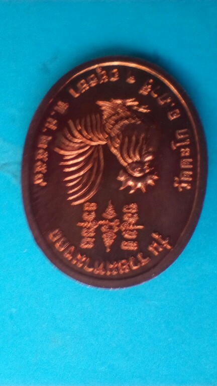 เหรียญหลวงพ่อรวยวัดตะโกรุ่นรวยมหาลาภพร้อมกล่องเดิมป59