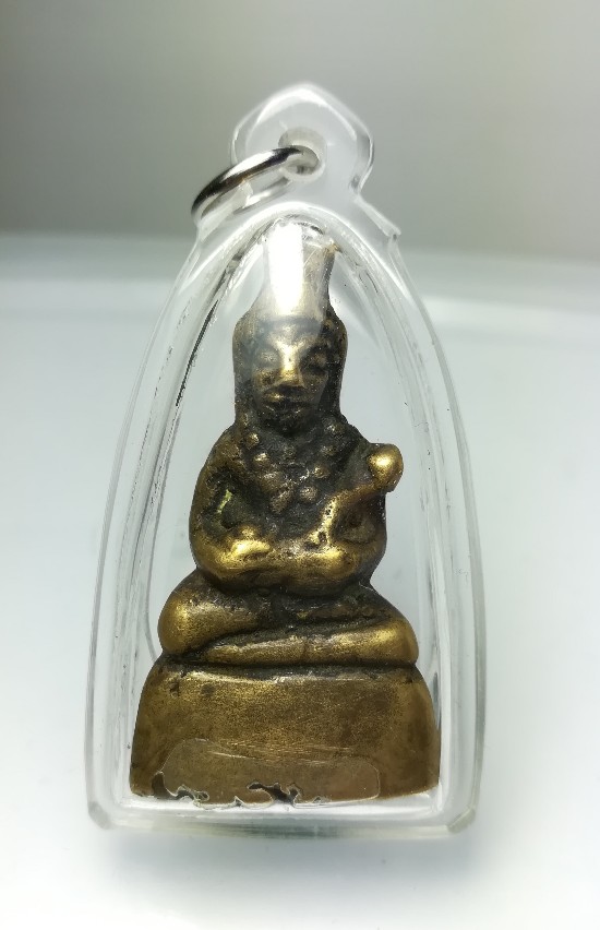 กริ่งฤาษีถือดอกบัว หลวงพ่อเงิน วัดบางคลาน จังหวัดพิจิตร