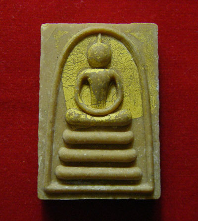 สมเด็จไกเซอร์ หลวงพ่อแพ วัดพิกุลทอง หลังยันต์ ตะกรุดฝังใน เน ื้อแก่นำมัน จ.สิงห์บุรี สภาพสวยมาก