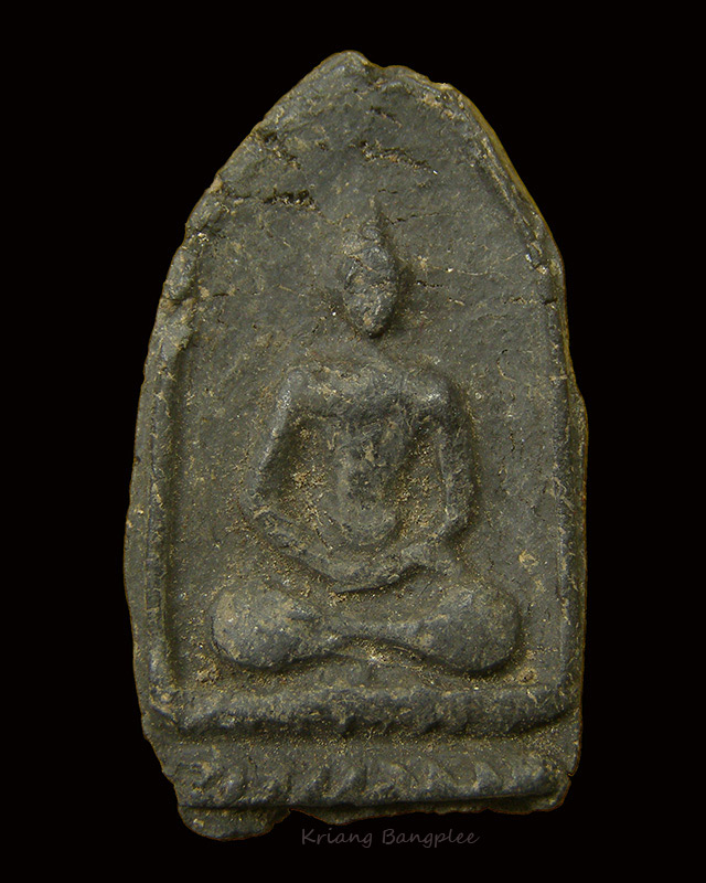 พระกรุวัดบางสะแกนอก พิมพ์กลีบบัว เนื้อดิน กทม. (15)