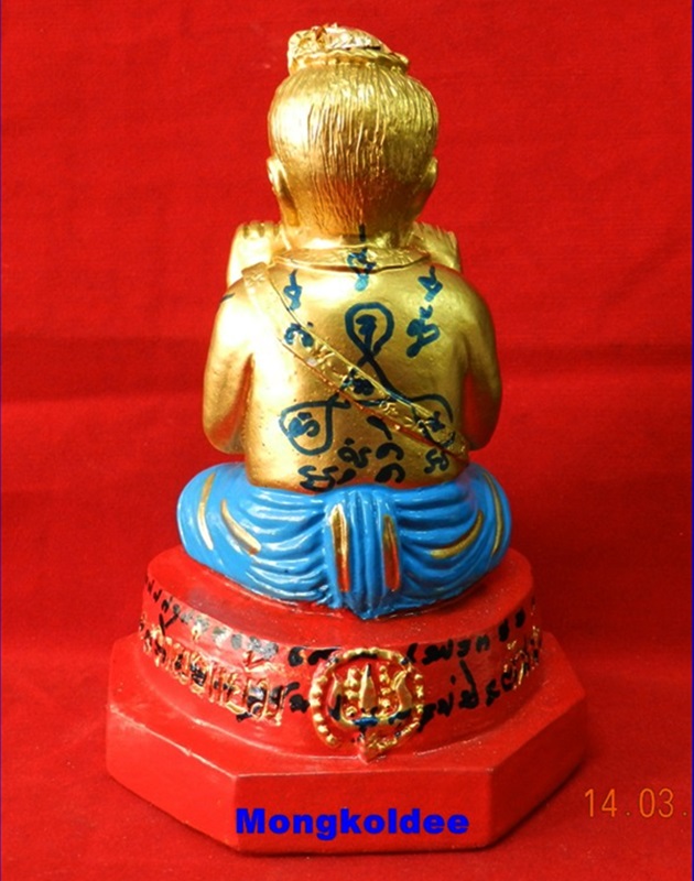 กุมารทอง น้องพูลทรัพย์ รุ่นมูลนิธิเจริญ ขนาดบูชา สูง 5 นิ้ว ปี54 หลวงปู่แย้ม วัดสามง่าม จ.นครปฐม