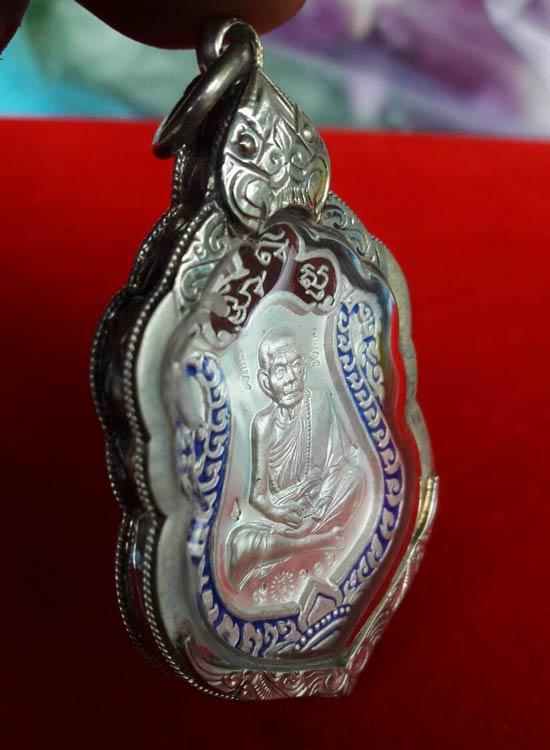 แยกชุดกรรมการเล็กครับ เหรียญเสมามหาสมปราถนา 2 เนื้อเงินลงยา หลวงปู่หมุน วัดซับลำใย