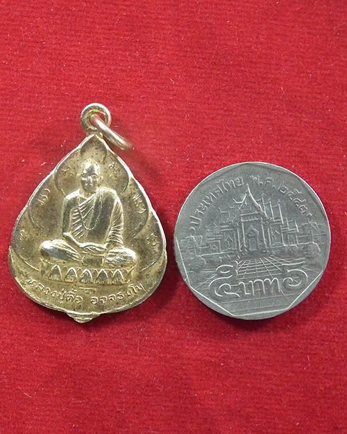 เหรียญรุ่นสร้างพิพิธภัณฑ์ หลวงปู่ตื้อ วัดอรัญญวิเวก นครพนม 