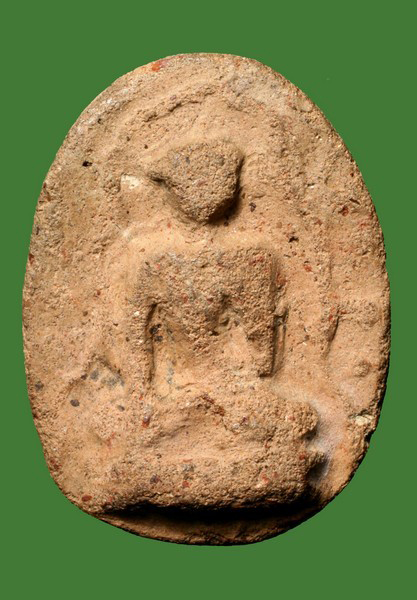 พระขุนแผนใบพุทราหลวงพ่อหรํ่า วัดกร่าง จ.ปทุมธานี พิมพ์ใหญ่ 