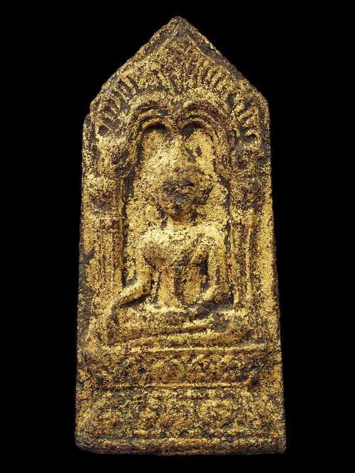 พระถ้ำขุนตาลพิมพ์ใหญ่เนื้อว่าน