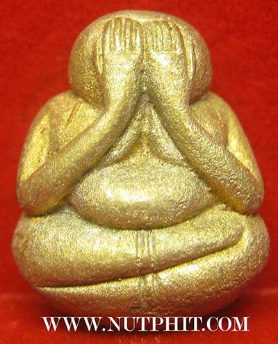 ชุดพระปิดตาล้มลุก หลวงปู่คำพันธ์ โฆษะปัญโญ ๗ องค์ รับประกันสวยกริ๊บยันกล่องทุกองค์*300