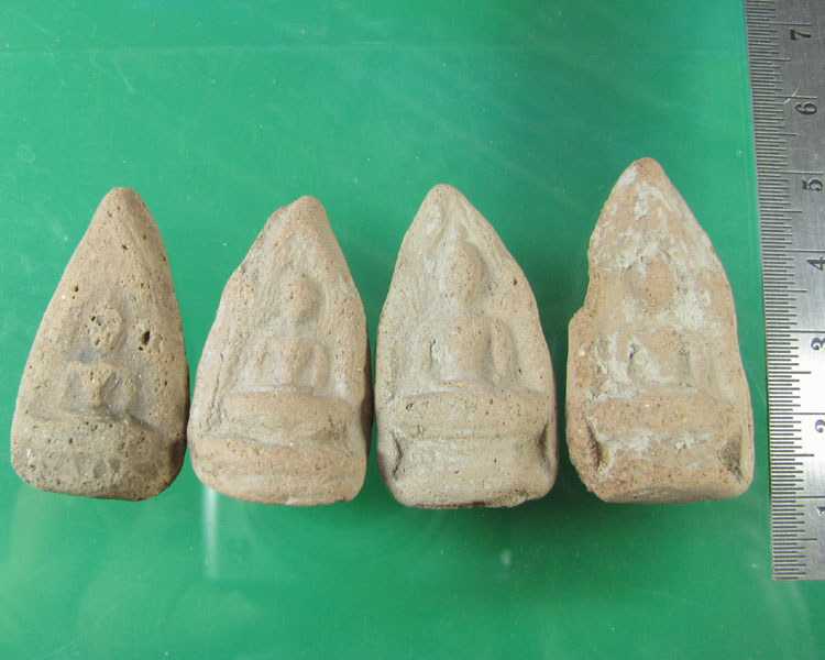 พระซุ้มทอง กรุวัดกลางทุ่ง อยุธยา 4องค์