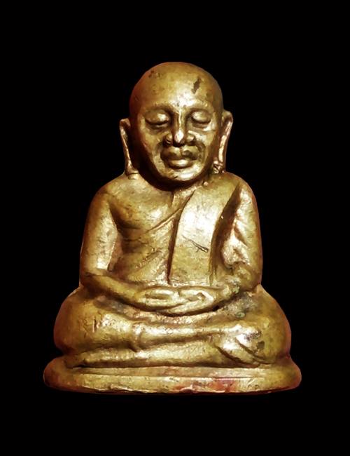 หลวงพ่อเงิน รุ่น ๙๙ ดาวตรีคูณ ออกวัดท้ายน้ำ สร้างในปี ๒๕๒๙ เนื้อทองเหลืองอุดกริ่ง รับประกันพระแท้