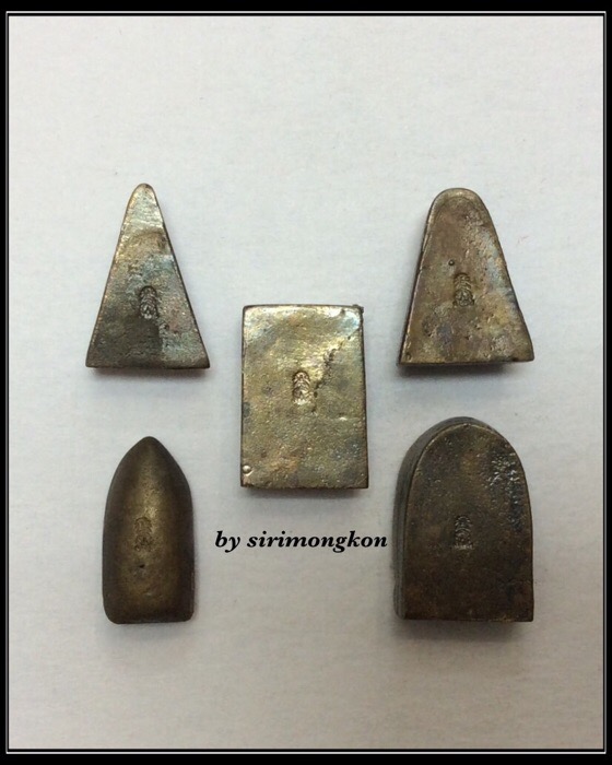 ชุดพระเบญจภาคี รุ่นเศรษฐีนางพญา เนื้อระฆังโบราณ วัดนางพญา มีโค๊ด กล่องเดิม