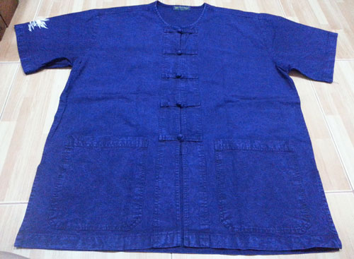 เสื้อม้อห้อมของใหม่ท่านอาจารย์เฉลิมชัยวัดร่องขุ่นเชียงรายไซร้3LLLพร้อมลายเซ็นสดรอบอก50นิ้ว{1}