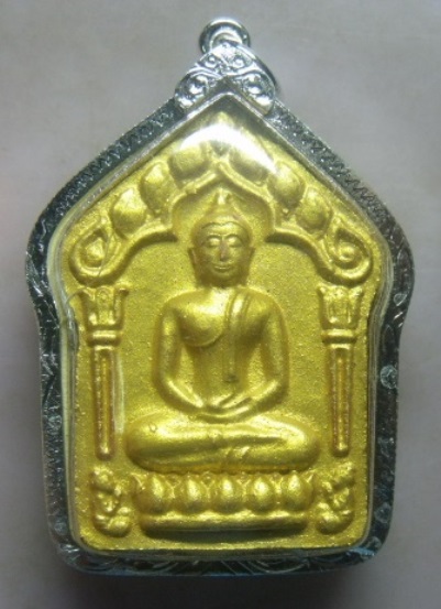 **วัดใจ**พระขุนแผนพรายกุมารพิมพ์ใหญ่ทาทอง ฝังตะกรุดเงิน**ผสมผงพรายกุมาร ลป.ทิม เลี่ยมเงินไมครอนสวยๆ