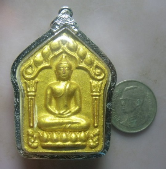 **วัดใจ**พระขุนแผนพรายกุมารพิมพ์ใหญ่ทาทอง ฝังตะกรุดเงิน**ผสมผงพรายกุมาร ลป.ทิม เลี่ยมเงินไมครอนสวยๆ