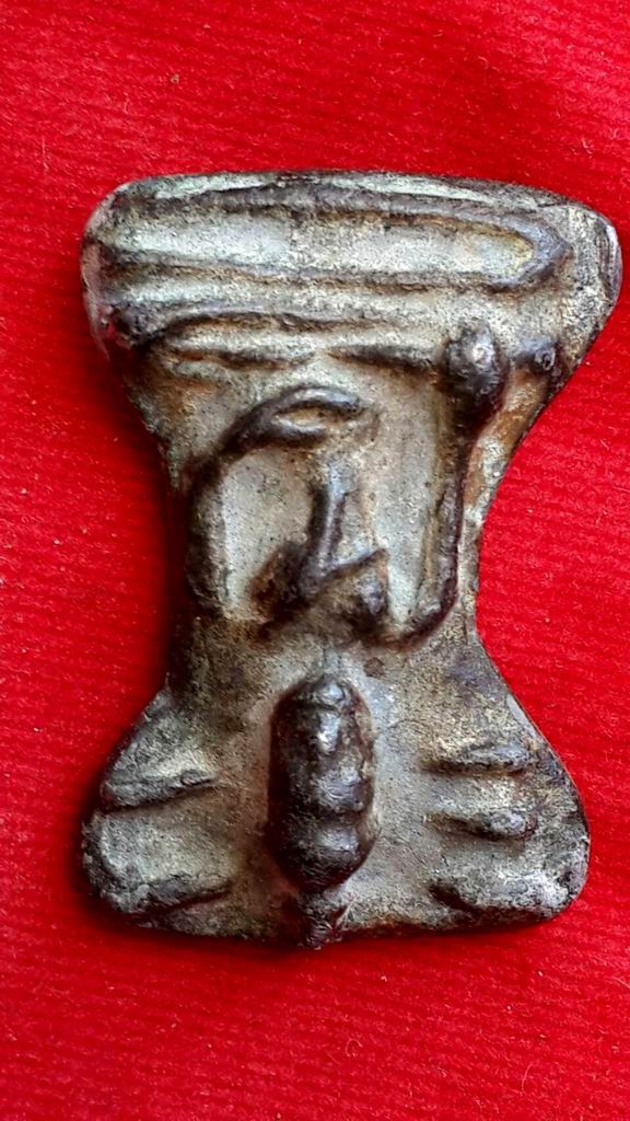 พระมเหศวรชินเงิน พิมพ์ใหญ่ กรุวัดพระศรีมหาธาตุ จ.สุพรรณบุรี