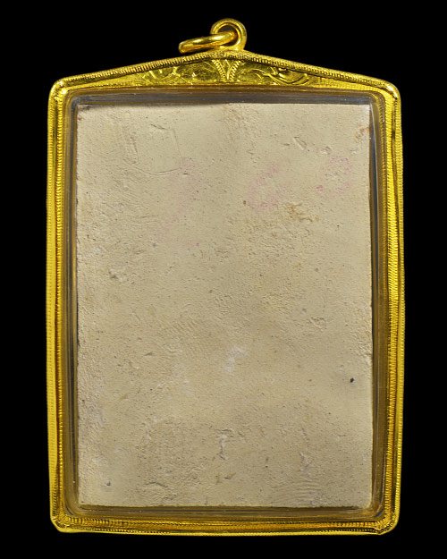 กรุเก่า2522 พระกรุนาดูนตัดเก้า จ.มหาสารคาม พิมพ์พิเศษประภามณฑลนั่งบัว เนื้อหินขาว สภาพสวยมากมาก