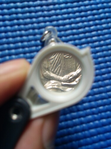 เหรียญหลวงปู่คร่ำ วัดวังหว้า ระยอง รุ่น49.36 เนื้อเงิน ตอกโค๊ต ตอกหมายเลข ชัดเจน สภาพสวย