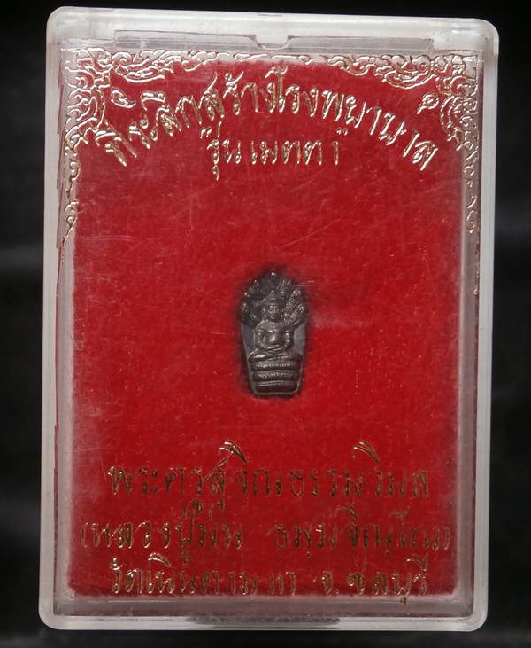 ปรกเมตตาเนื้อเงิน หลวงปู่ม่น วัดเนินตามาก 2537 ประสบการณ์แคล้วคลาดปลอดภัยครับ
