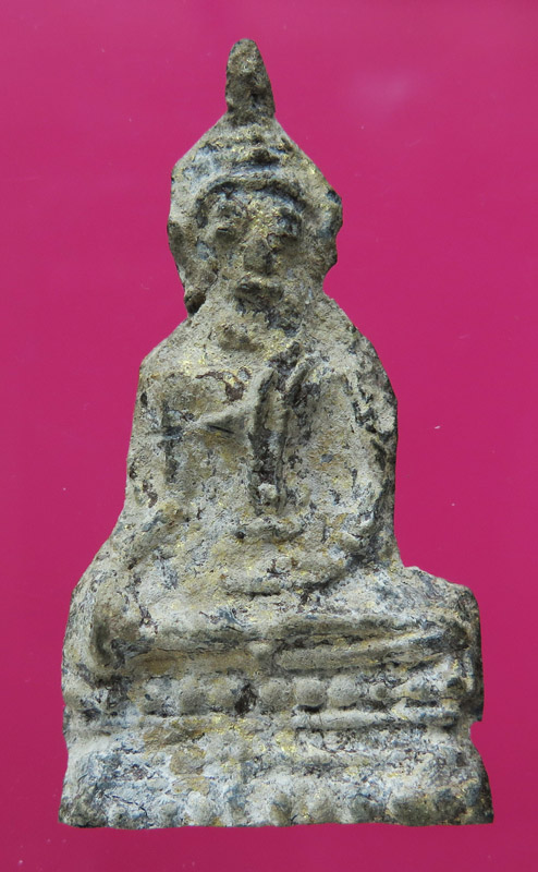 พระอู่ทองฐานสูง ชินสนิมแดง กรุวัดเทวะฯ (วัดเหนือ) กาญจนบุรี