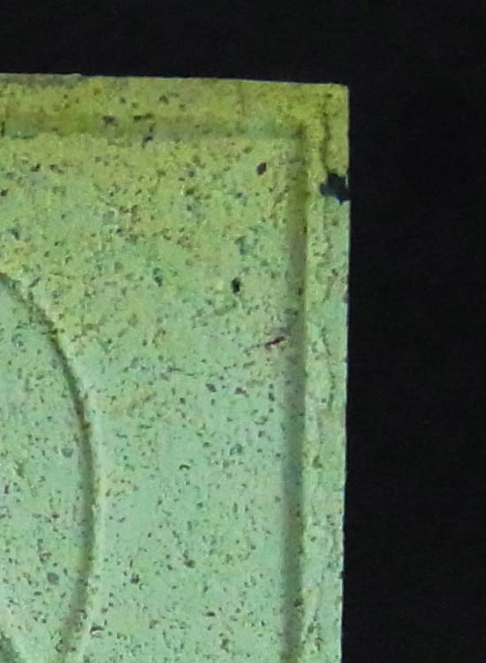 พระสมเด็จปรกโพธิ์ 9 ใบหลังพระแม่ธรณีมวยผม พิมพ์ใหญ่ เนื้อนิยม A หลวงปู่หมุน ออกวัดซับลำใย