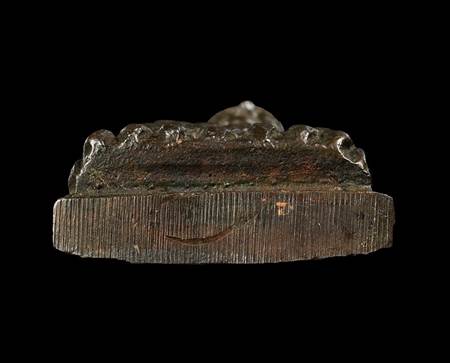 รูปหล่อหลวงปู่ทวด หลังเตารีด พิมพ์ใหญ่ เนือนวะโลหะ รุ่นสร้างโรงพยาบาลโคกโพธิ์ ปี 2539 