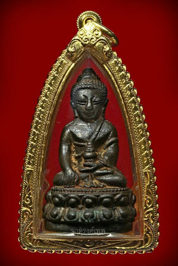 พระกริ่งเจริญลาภ พิมพ์หล่อโบราณ หมายเลข 260