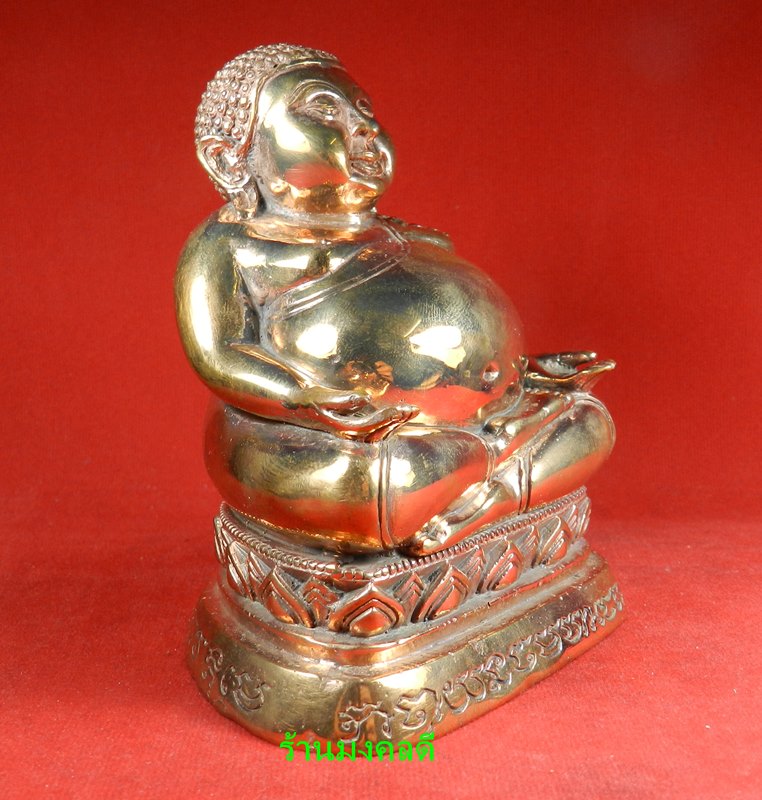 พระสังกัจจายน์ รุ่นรับทรัพย์ 54  หลวงพ่อสาคร วัดหนองกรับ บูชา 3 นิ้ว เนื้อสำริด No.170 (((สภาพสวย)))