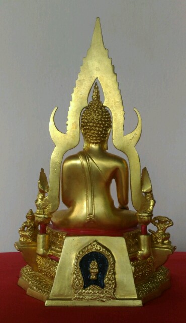 พระพุทธชินราช ขนาด 3 นิ้ว ปิดทองแท้ วัดพระศรีรัตนะมหาธาตุ วรมหาวิหาร จ.พิษณุโลก...เคาะเดียว... 