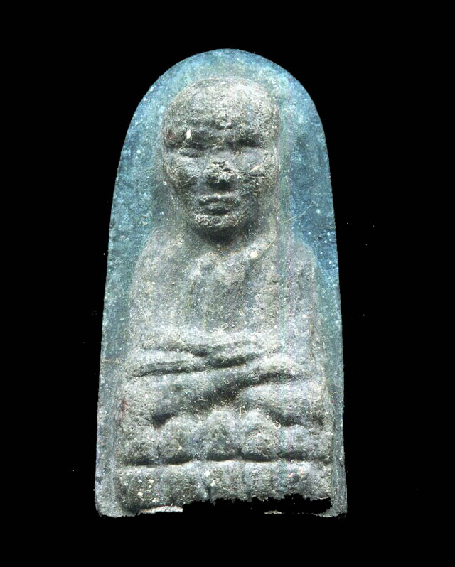 ถูกสุด สะดุดใจ...พระหลวงพ่อทอวด วัดช้างให้ จ.ปัตตานี ไม่ทราบรุ่น พิมพ์พระรอด เนื้อว่าน ซองเดิมจากวัด