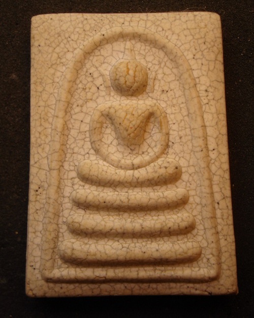 พระพิมพ์นี้หมดเรือนจำแน่@@@พระสมเด็พิมพ์หูบายศรี อกครุฑเศียรบาตร###@@@วัดระฆังเนื้อแตกลายงา 2546 รุ่