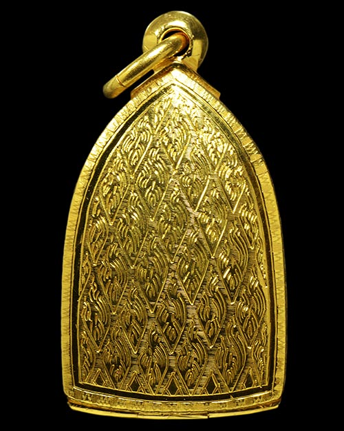 พระกำแพงซุ้มยอ กรุวัดบรมธาตุ จ.กำแพงเพชร สภาพสวยมากมาก+ตลับทอง9.7กรัม+บัตรรับรองครับ