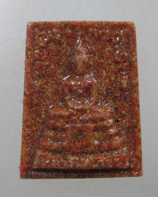 ๒๐ หลวงพ่อโสธร วัดโสธรวรารามวรวิหาร เนื้อกระเบื้องหลังคาโบสถ์ (หลังเก่า) พิมพ์เล็ก