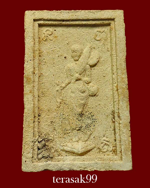 พระสมเด็จ พิมพ์เอวเล็กมีกำไร หลังพระสีวลี (นิยม) ปี2515 หลวงพ่อกวย วัดโฆสิตาราม จ.ชัยนาท