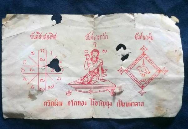 ธนบัตรขวัญถุง หลวงพ่อทวด วัดช้างให้ ปี05-06 หายาก