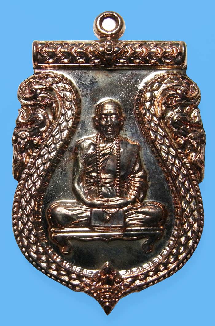 เหรียญสร้างบารมี หลวงปู่คำบุ วัดกุดชมภู จ.อุบลราชธานี ปี2553 เนื้อนวะโลหะเต็มสูตร มาพร้อมกล่องเดิมๆ