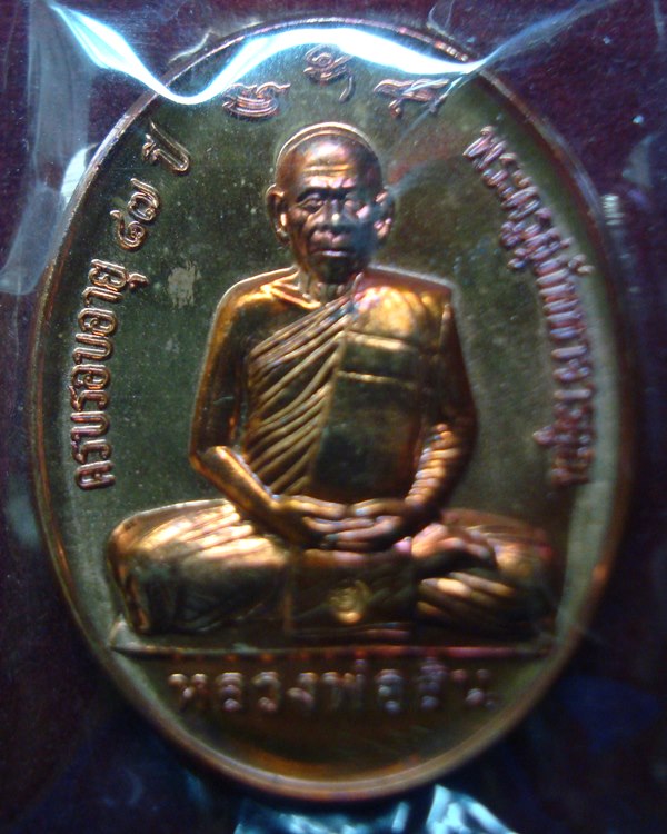 เหรียญกฐินหลังเต่าเต็มองค์ ปี 2558 หลวงพ่อสิน วัดละหารใหญ่ เนื้อทองแดงผิวไฟ พร้อมกล่อง