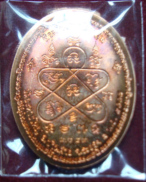 เหรียญกฐินหลังเต่าเต็มองค์ ปี 2558 หลวงพ่อสิน วัดละหารใหญ่ เนื้อทองแดงผิวไฟ พร้อมกล่อง