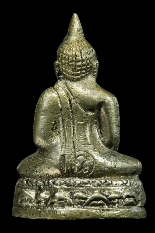 พระกริ่งวัดไผ่ล้อง พิมพ์เล็กมีโค้ด เนื้ออัลปาการ์ ปี2513 จ.ระยอง หลวงปู่ทิม ปลุกเสก