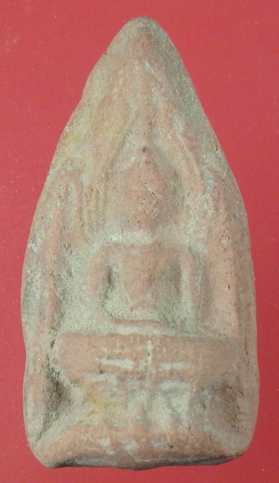 พระซุ้มทอง กรุเจดีย์กลางทุ่ง จ.อยุธยา พิมพ์กลาง สูง 3.5 ซม.