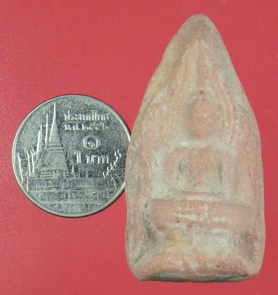 พระซุ้มทอง กรุเจดีย์กลางทุ่ง จ.อยุธยา พิมพ์กลาง สูง 3.5 ซม.