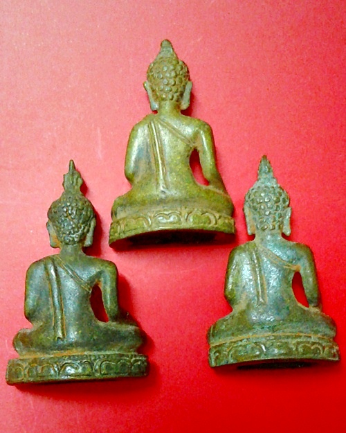 พระกรุวัดบ่อสามแสน กำแพงเพชร ศิลป์สามสมัย ขนาดห้อยคอ