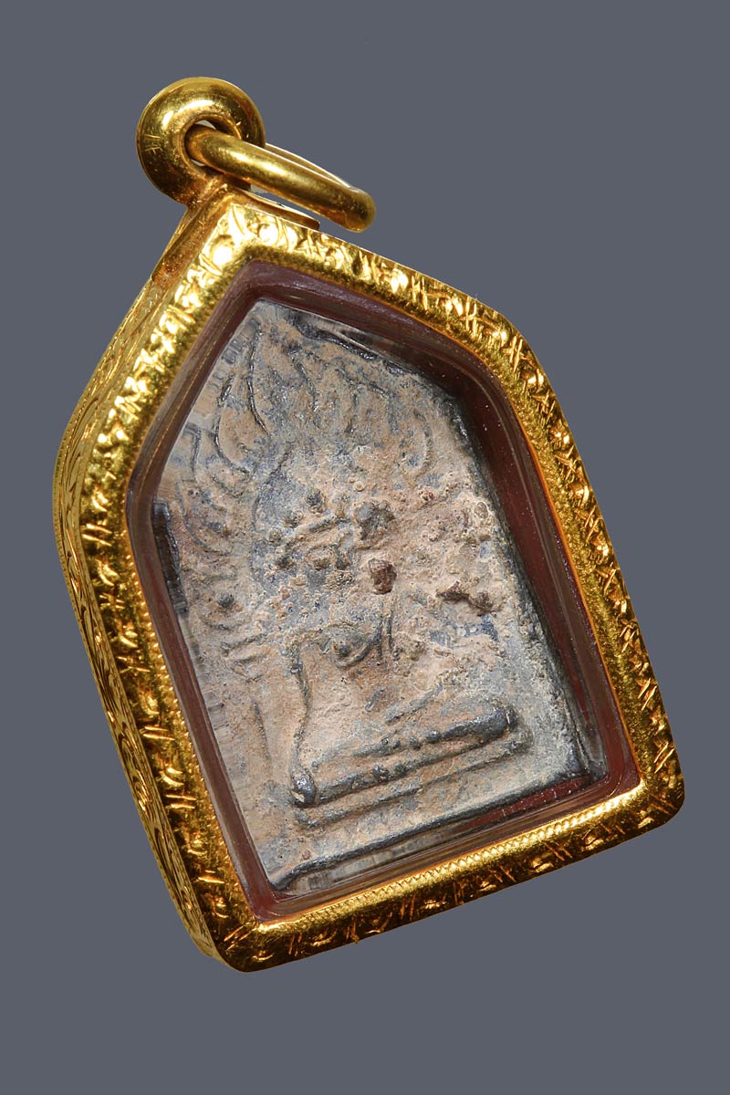  พระซุ้มเรือนแก้ว (กระต่ายแกลบ) กรุเขาพนมเพลิง พิมพ์เล็ก