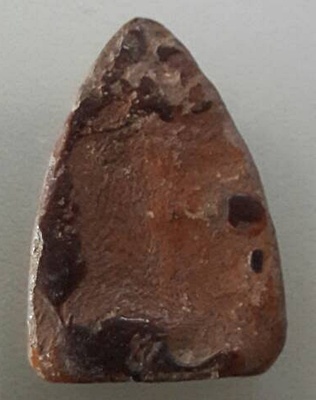 พระเนื้อดินเคลือบ หลวงพ่อเงินวัดดอนยายหอม สร้างน้อยหายาก