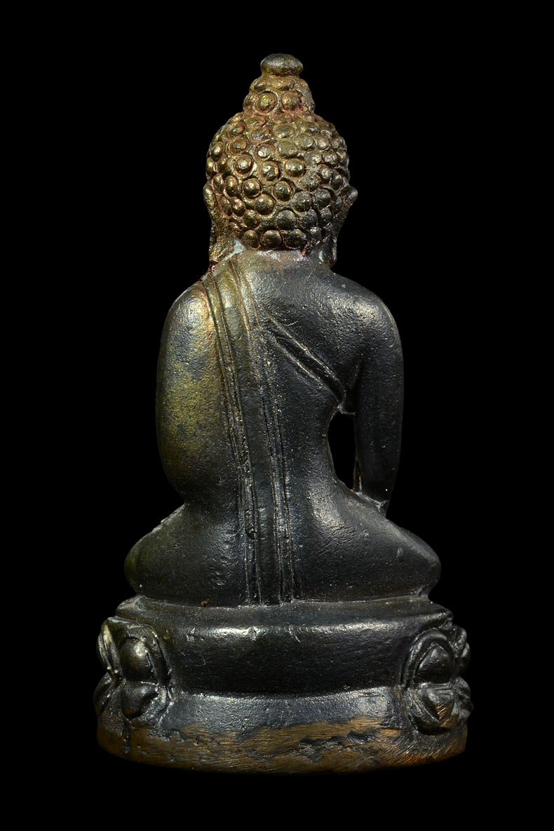 พระกริ่งเฉลิมพล เนื้อนวะโลหะ รุ่นสร้างโรงพยาบาลโคกโพธิ์ วัดช้างให้ ปี 2539