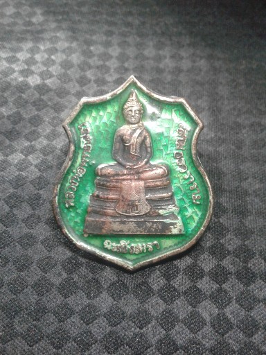 (( เคาะเดียวแดว))​หลวงพ่อโสธร ลงยาเขียว ปี 38