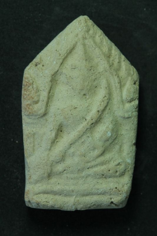 ขุนแผนถือดาบ วัดหัวถนน จ.ชลบุรี เนื้อผงว่าน ปี2499 หลวงปู่ทิมปลุกเสก(3)