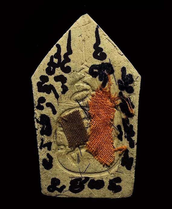 พระขุนแผนออกศึก รุ่นหนึ่งในแผ่นดิน ปี41หลวงปู่หมุน ร่วมปลุกเสก ฝังตะกรุด 3 กษัตรย์+โรยผงตะไบ หายาก