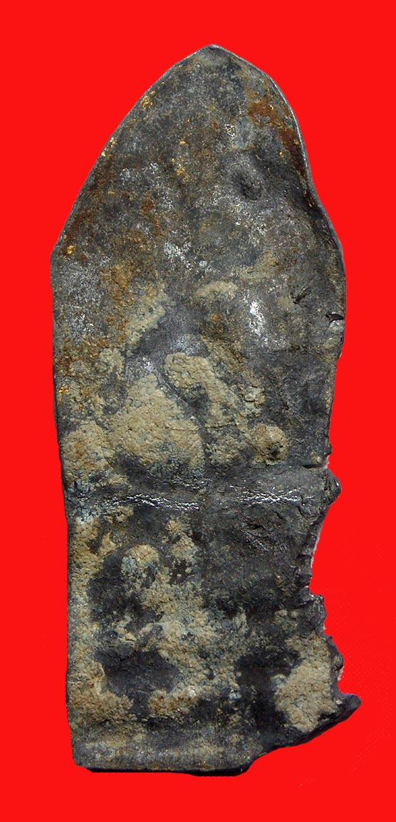 พระนาคปรก กรุเก๋งจีน จ.ระยอง เนื้อชินตะกั่วปิดทองเดิมๆ