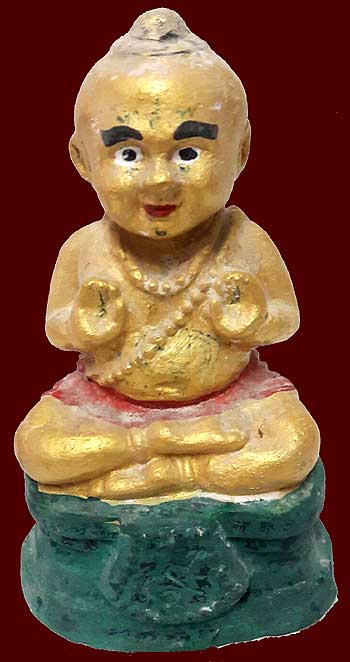 *กุมารทอง หลวงปู่แย้ม วัดสามง่าม นครปฐม ขนาดบูชา ตัก 3.4นิ้ว สูง 7นิ้ว*