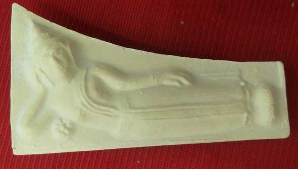 พระสมเด็จบางขุนพรหม พิมพ์ไสยาสน์ รุ่นปี๓๙ วัดใหม่อมตรส เนื้อแห้งเหลืองนวลสวยๆ